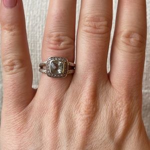 David Yurman Petite Albion Ring (Prasoliate)